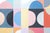 Turquoise 2026, Art Deco Painting Diptych, Celestial Bodies, Geometric Bauhaus Patterns on Paper, Pastel Tones Palette by Natalia Roman For Sale - Image 8 of 10