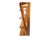 1950s Large Italian Teak Hanging Shelf from Isa, 1950s For Sale - Image 5 of 10