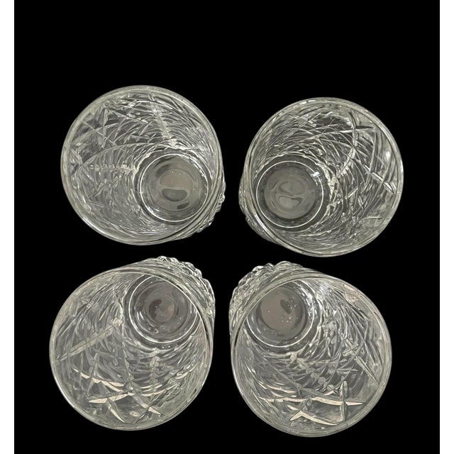 Glass Cristal d'Arques Durand Sculptra Tumbler Glasses 5 7/8" Highball 16 Oz Set of 8 For Sale - Image 7 of 10