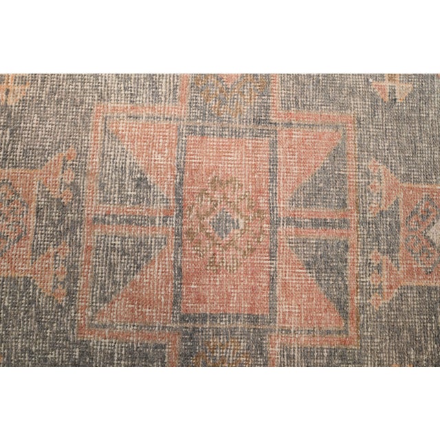 1960s Turkish Hand-Knotted Runner Rug For Sale - Image 4 of 8