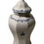White Vintage 3-Piece Italian Majolica Centerpiece Set for Gump's Blue & White Tulipiere, Platter & Matching Pair of Lidded Ginger Jars Italy 1970s-1980s For Sale - Image 8 of 12