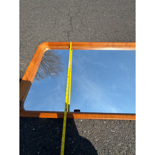 Solid teak, framed mirror by Uldum Made in Denmark feel free to reach out with any questions