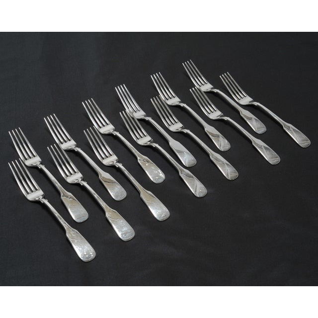 1810 International Sterling Silver Flatware Set 72 Pc For Sale - Image 9 of 18