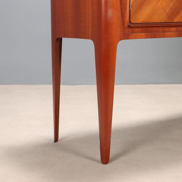 Wood Vintage Sideboard in Mahogany, 1950s For Sale - Image 7 of 10