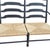 Provençal Ladder-Back Bench with Woven Rush Seats, 1880s For Sale - Image 6 of 7