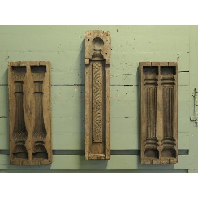 Collection of Wooden Plaster Gesso Cornicing Moulds Collection of Wooden Plaster Cornicing Moulds for making plaster and...