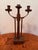 Brass Dutch Amsterdam School Arts and Crafts 1910 Pair of Brass Candleholders For Sale - Image 8 of 15