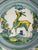 Spanish Triana Lebrillo Ceramic Plate with Painted Deer, 1940s For Sale - Image 4 of 11