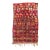 Vintage Moroccan Boujad Rug – 1970s Haouz Tribal Area Rug For Sale