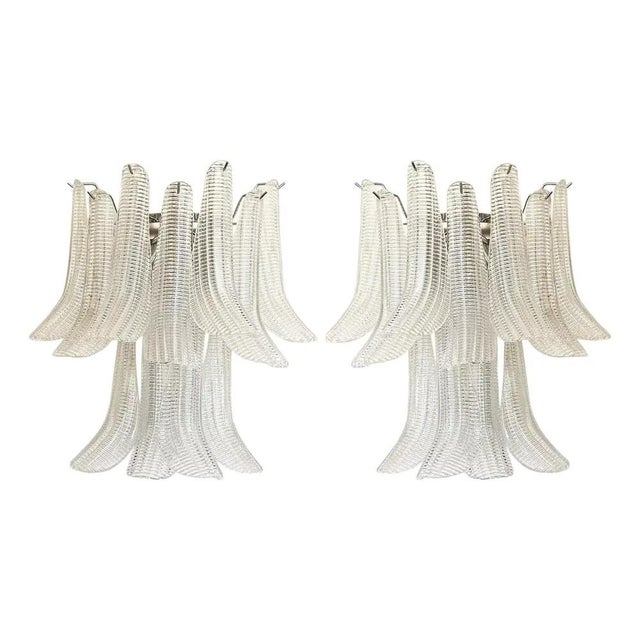 Murano Glass Wall Sconces by Simoeng, Set of 2 For Sale - Image 13 of 13