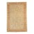 Antique Persian Sultanabad Wool 4x7 Tan, Ivory, Rust & Olive Handmade Area Rug #1142543 For Sale