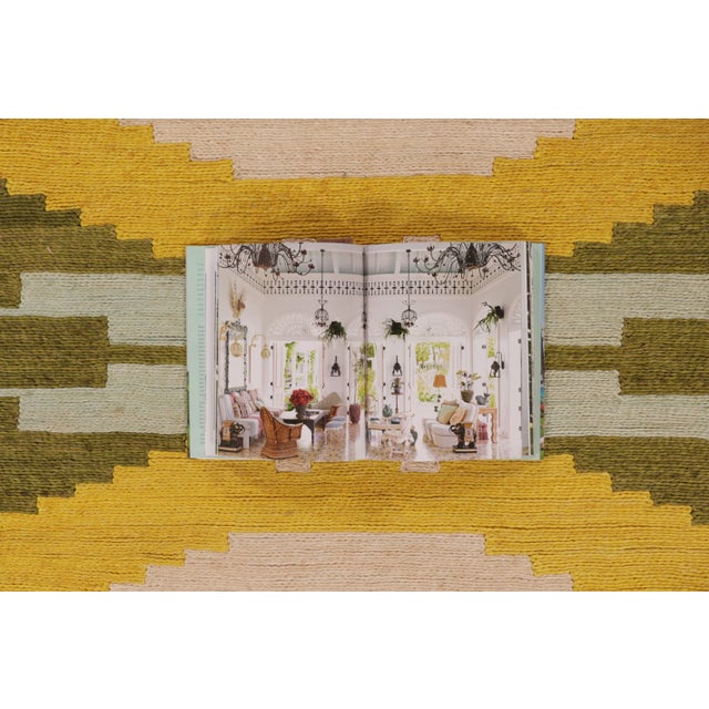 Contemporary Scandinavian Style Diamond Lozenge Abaca Rug by Rug & Kilim, India For Sale - Image 9 of 10