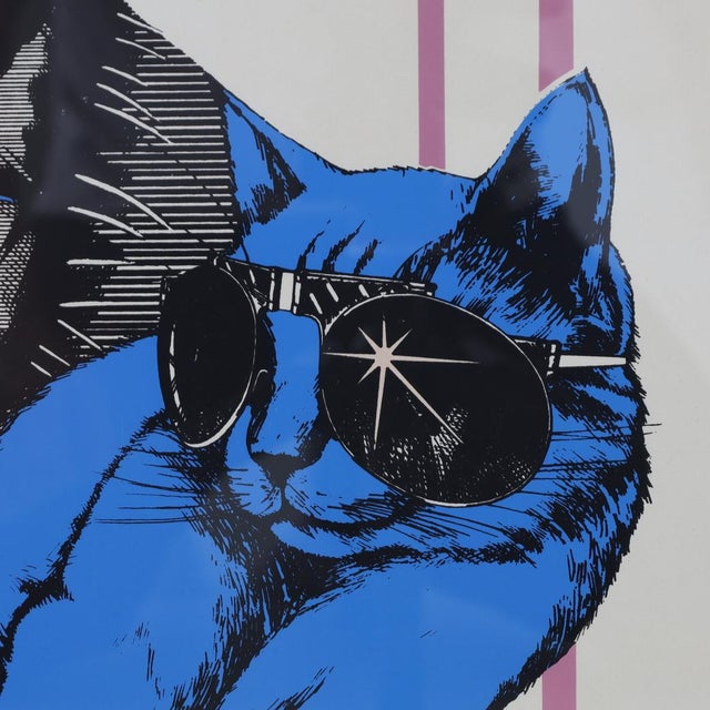 Horst Linhart, Composition, 1983, Art Print, Framed For Sale - Image 4 of 8