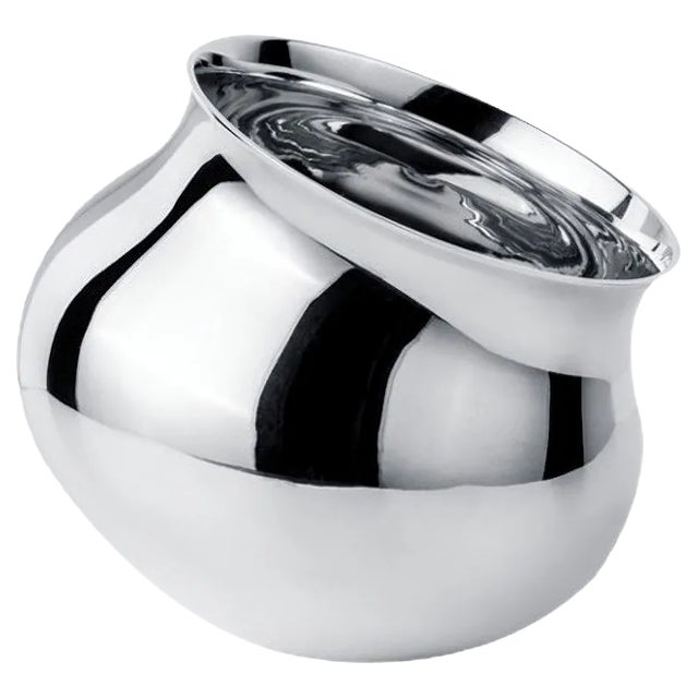 Trevor Silver-Plated Tumbler by Kristina Niedderer for Paola C. For Sale