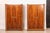 Tall Italian Sideboards in Walnut Veneer, 1980, Set of 2 For Sale - Image 12 of 16