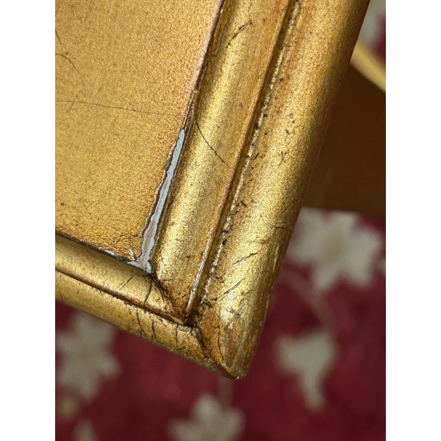 Hickory Chair French Hollywood Regency Gold Rectangular Bristol Coffee Table For Sale In Philadelphia - Image 6 of 12