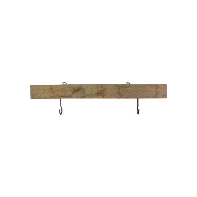 Mid 20th Century Vintage Hook Rack For Sale - Image 5 of 5