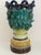 Rare Pair of Cantagalli Florence Renaissance Revival Majolica Figural Head Vases, Italy, Late 19th Century For Sale In Chicago - Image 6 of 12