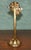 Early 20th Century Antique French Art Nouveau Brass and Shell Table Lamp by Louis Majorelle, 1900 For Sale - Image 5 of 18
