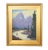 Late 20th Century Silvio Silvestri, Listed Artist (1948-2018) Yosemite Valley California Fly-Fishing Landscape Painting W/ Ornate Antiqued Gold Frame For Sale - Image 5 of 10