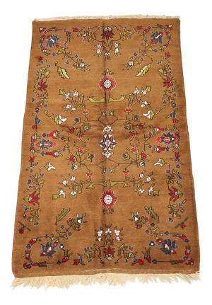 Middle Eastern Gabbeh Rug in Wool