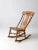 Brown Antique Painted Rocking Chair For Sale - Image 8 of 13