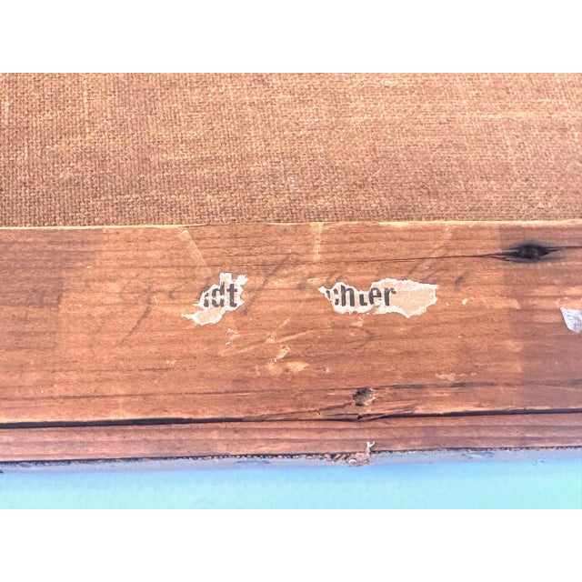 Landscape with a Boy, Oil on Canvas, 1891 For Sale - Image 9 of 10