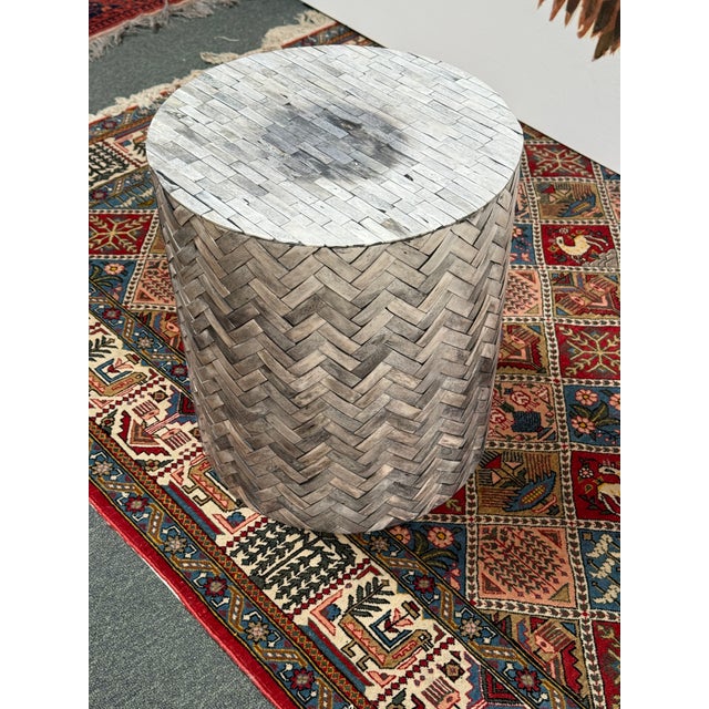 Design Plus Gallery presents the Shiloh Accent Table from Bernhardt. This exquisite piece is a masterclass in detail,...