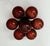 Fabio Ltd Sakura Bronzed Frosted Amethyst Globe Flush Mount by Fabio LTD For Sale - Image 4 of 8