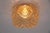 Square 3D Amber Glass Flush Mount Lamp by Limburg, Germany, 1960s For Sale - Image 6 of 12