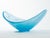 Baby Blue Aquamarine Acrylic Scoop Serving Bowl Set - a Pair For Sale - Image 8 of 13