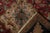 1910s Hand-Knotted Antique Shahrestan Rug in Red and Beige-Brown Floral Pattern For Sale - Image 5 of 6