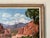 Brown 1980's Iredding " Garden of the Gods " Plein Art Desert Landscape Oil Painting, Framed For Sale - Image 8 of 11