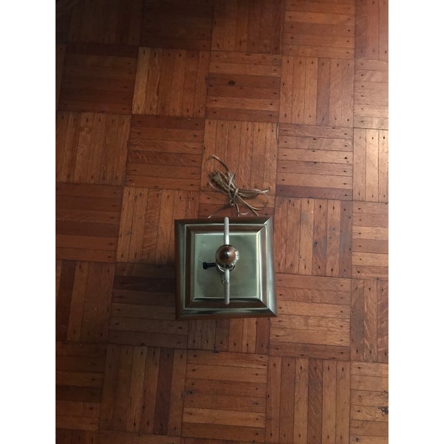 1960s Vintage 1960s Brass Lamp For Sale - Image 5 of 6