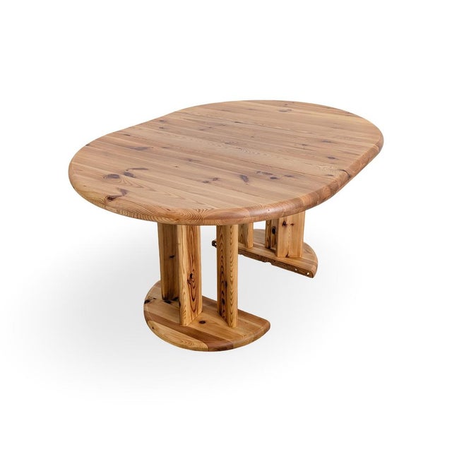 Vintage Extendable Dining Table by Rainer Daumiller For Sale - Image 4 of 9