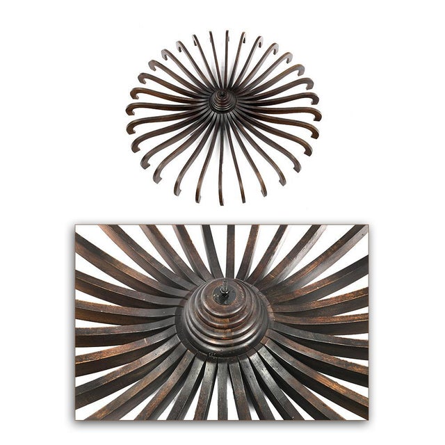 Decorative Wooden Ceiling Element For Sale - Image 3 of 6