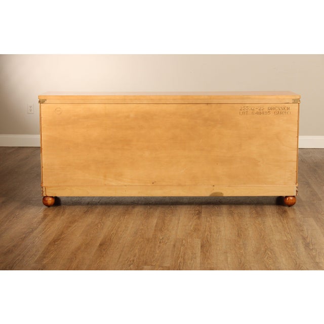 Hickory White Genesis Collection Biedermeier Style Triple Dresser For Sale - Image 15 of 18