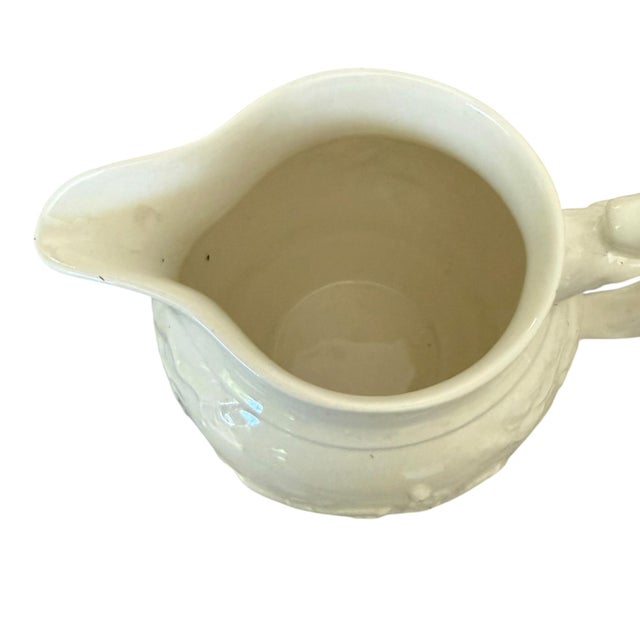 Cream 1950s Wedgwood Queensware Fox Hunt Cream Pitcher For Sale - Image 8 of 10