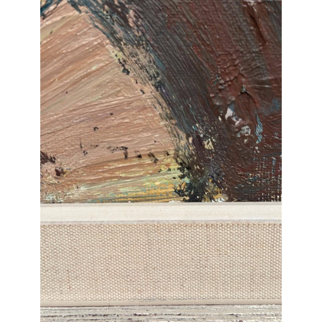 Mid 20th Century Gösta Falck, Figure and Bottle, 1960s, Oil on Canvas, Framed For Sale - Image 5 of 18