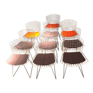 Knoll Bertoia Side Chairs - Set of 10 For Sale