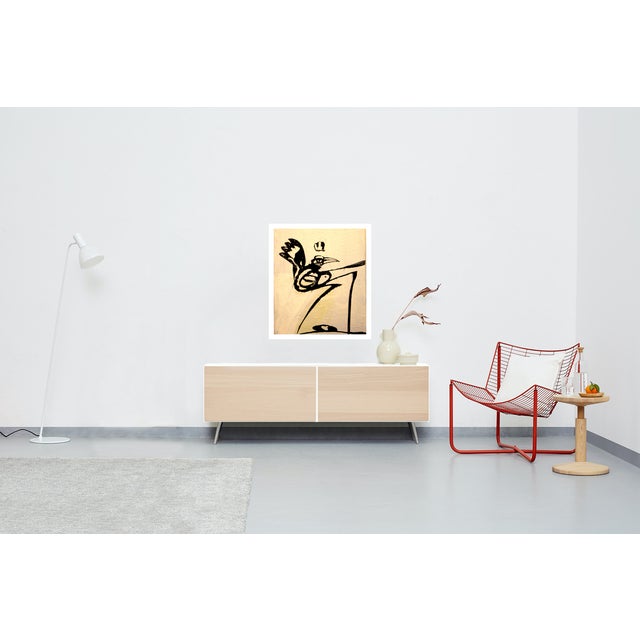 Mathias Wunderlich, Bird, 2011, Acrylic on Paper, in Good conditions. Designed from 2000