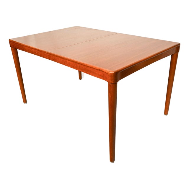 Bramin Teak Dining Table Designed by h.w. Klein Danish Modern For Sale
