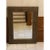 Bernhardt Linea Mirror Fancy Face Fancy face mirror frame with inset non-beveled mirrored glass. Can be hung vertically or...
