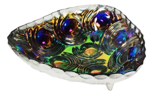 German Crystal Plate from LGW Leinauer Glassware, 1970s