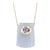 Amethyst Green Jadeite Jade Good Luck Pendant Necklace 14k Yellow Gold 17.5" For Sale