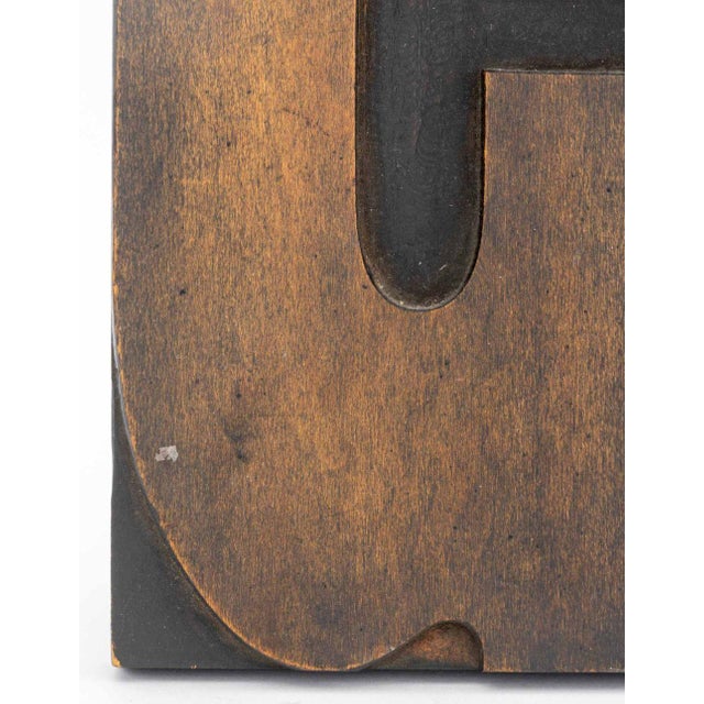 1970s Antique Printer's Block Assemblage Sculpture, 1978 For Sale - Image 5 of 8