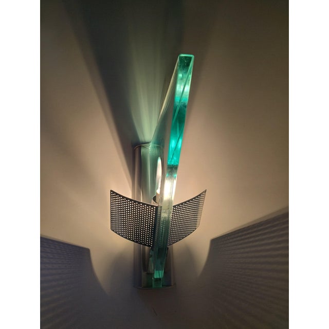 Vintage Icaro Wall Sconces by Carlo Forcolini for Artemide, 1980, Set of 2 For Sale - Image 12 of 18
