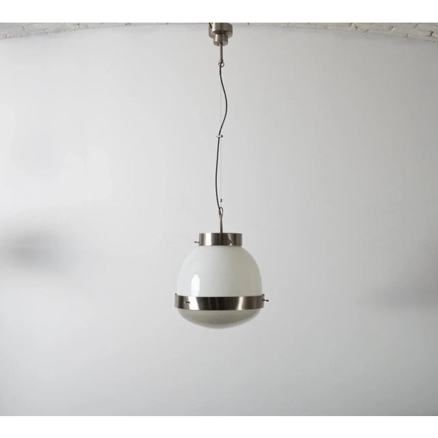 Artemide Delta Hanging Light by Sergio Mazza for Artemide For Sale - Image 4 of 10