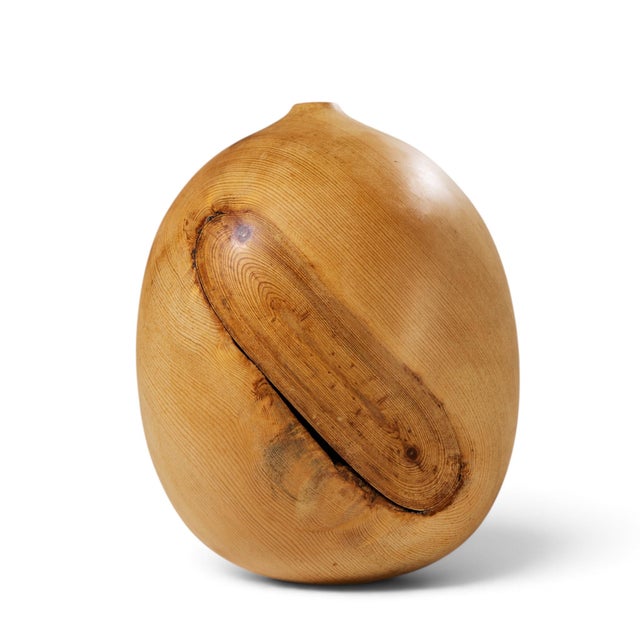 David Ellsworth Mid Century Hollow Form Vessel Pine Pot For Sale - Image 4 of 7