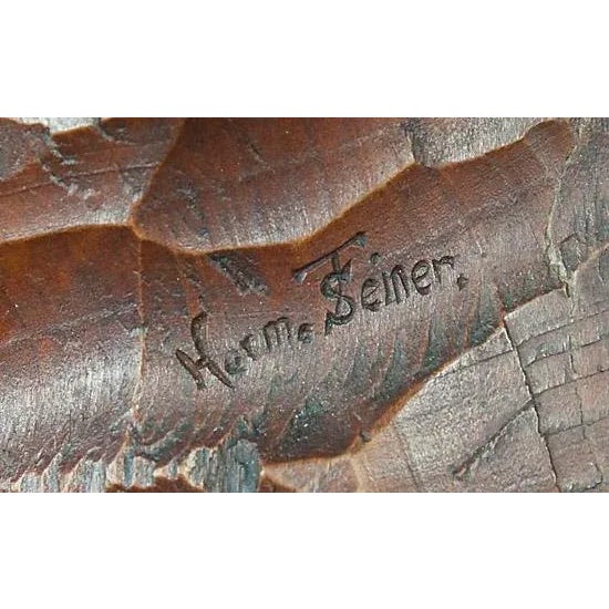 19th Century Relief Woodcarving by Hermann Steiner Meran For Sale - Image 4 of 5